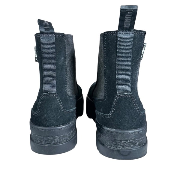 PUMA Mayze Chunky Lug Sole Chelsea Suede Boots - Picture 8 of 11